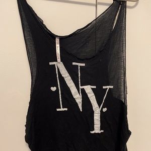 N.Y. SHEER STREET TANK TOP